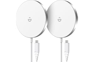 RoRoSkin Bezprzewodowa ładowarka 15 W [2Pack], bezprzewodowa ładowarka magnetyczna, bezprzewodowa ładowarka z iPhone 16/16 Pro/16 Pro MAX/16 Plus/15/14/13/12 Series