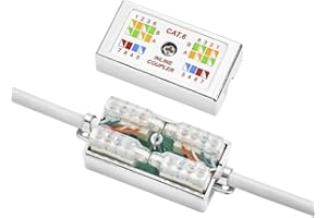 Renkforce Toolless Connection Box adatto per (specifiche di rete (CAT)): CAT 6, RF-4452186, Argento