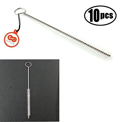 Preisvergleich Produktbild Flasche Reinigungsbürsten Strohhalm-Reiniger Schlauchbürste Rohrbürsten Set aus Nylon ( 10 Stück ) für Teekanne Düse Wasserkocher Babyflaschen Gläser Trinkröhrchen Strohhalme Reinigung