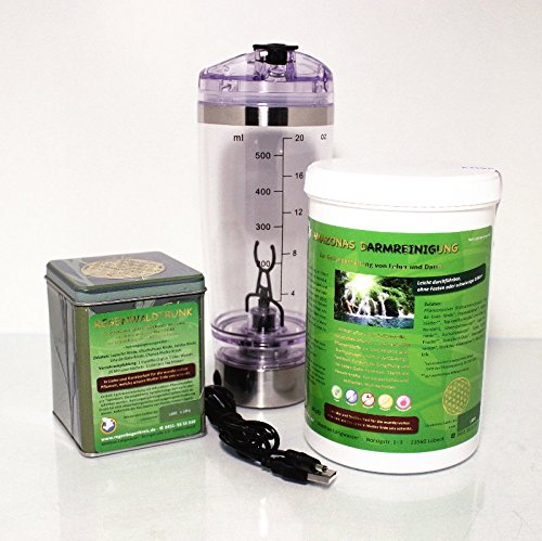 Preisvergleich Produktbild Regenbogenkreis Entschlackungskur Set mit Amazonas Darmreinigung Pulver 500 g