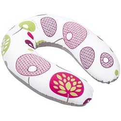 Babymoov - A008014 - Coussin d'Allaitement - Doomoo Flower Prune