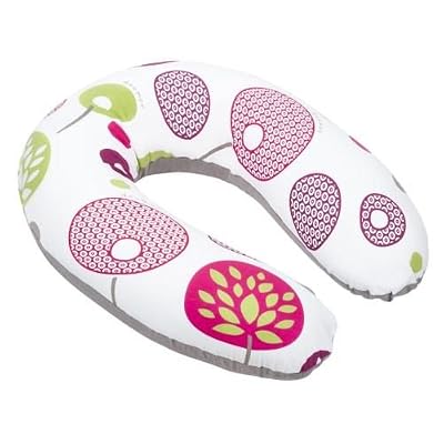 Babymoov Coussin d'Allaitement Doomoo Flower Prune