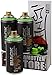 Produktbild Montana Black Sprühdosen POCKET CANS 3 x 150ml - irish green - inkl.3 Ersatzcaps