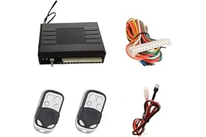 SLPRO Radio Remote Control Compatible with Original Central Locking with 2 Hand-Held Transmitters Stainless Steel