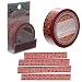 10 Metre Paper Self Adhesive Gift Tape - Christmas Gingerbread