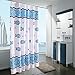 Produktbild Dusche Vorhang Vorhänge Polyester Verdickte Mildewproof Badezimmer Annehmlichkeiten blickdicht keine Verformung nicht verblassen, 180*200cm