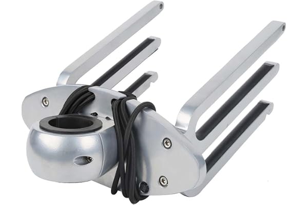 hzexun Support de Wakeboard, Support de Wakeboard en Aluminium Poli pour Tour de Bateau, Support de Tour de Wakeboard pour Bateau
