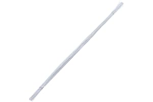 ULTNICE Fil floral tige blanc de 24 jauge pour arrangement de fleurs artificielles bricolage artisanat 50pcs
