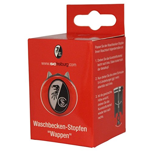 Preisvergleich Produktbild SC Freiburg -Waschbeckenstöpsel "Wappen"