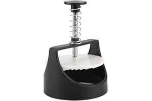 PLPLAAOO Burger Press Patty Maker, regulowany Hamburger Meat Maker, nieprzywierające formy do produkcji pasztecików ze stali nierdzewnej 6,3 x 4,1 cala, bez BPA, odpowiednie do wołowiny, burgerów, grilla