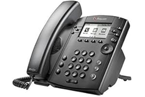 Polycom VVX 301 HD Business Media IP Téléphone de Bureau (sans Bloc d'alimentation)