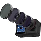 OSMO Action 5 Pro, 4 ve 3 Profesyonel 4'l&uuml; Filtre Seti - CPL + ND8 + ND16 + ND32 (Dji Uyumlu)