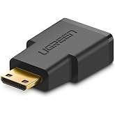 Ugreen Mini HDMI to HDMI D&ouml;n&uuml;şt&uuml;r&uuml;c&uuml; Adapt&ouml;r Siyah
