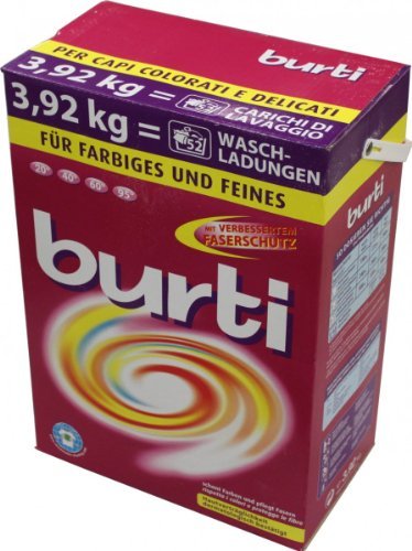 Preisvergleich Produktbild Burti Feinwaschmittel 52 Wäschen 3,92kg