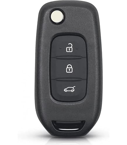 Custodia In Silicone TPU Per Chiave Auto Renault Duster, Scenic, Master, Megane – 2 Pulsanti, Colorata - 3