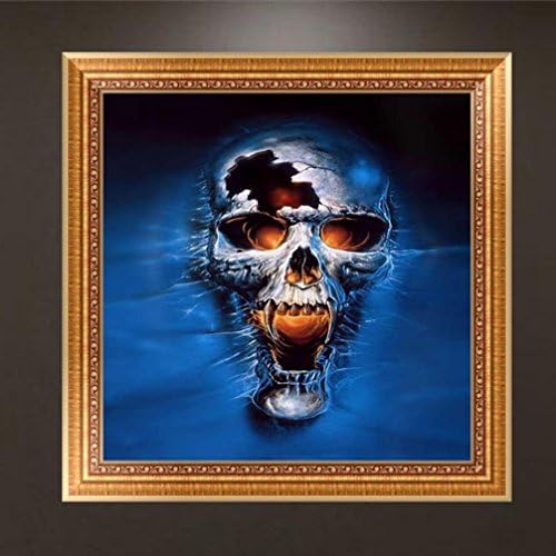 Diamond Painting , Janly® DIY 5D Skull Rhinestone Pasted Cross Stitch Kits Wall Decor Mosaic Embroidery