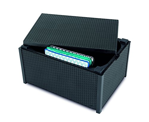 BEST Kissenbox / Beistelltisch Roma, graphit, 79 x 59 x 42 cm, 13959050