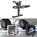 Produktbild Auto Kopfstützenhalterung, bedee Tablet Halterung Verstellbare KFZ Kopfstütze Halterung mit 360 Grad Drehung, Universal für Tragbare DVD-Player, Apple iPad Mini/iPad Air 2 /iPad Air/iPad 4/iPad 3/ iPad 2 iPad Pro, Samsung Galaxy Tab, Kindle Fire, 7-12 Zoll Tablets