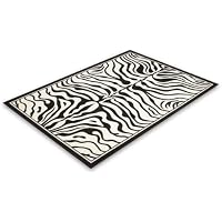 Suchergebnis Auf Amazon De Fur Zebra Teppich Schwarz