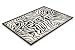 Produktbild One Couture ANGEBOT WEIß SCHWARZ FLACHFLOR OVP MODERNE TEPPICHE ZEBRA DESIGNER SAFARI, Größe:160cm x 230cm
