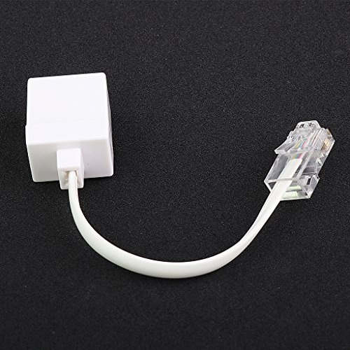 MagiDeal 1 Piece Telephone Phone Extension Cord Landline Flash Cable Line Jack RJ45 to RJ11, 245mm - Image 11