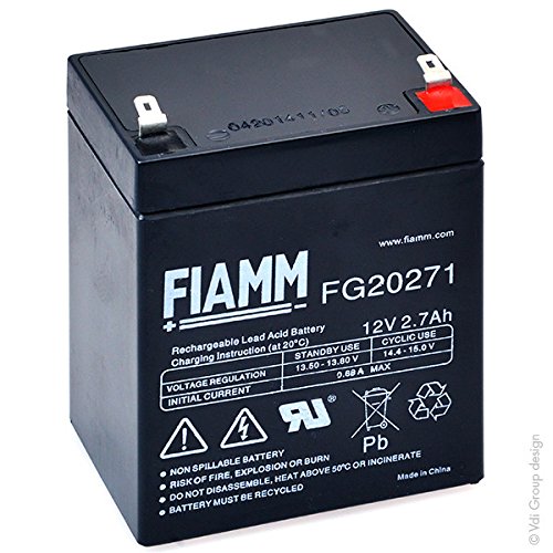 Preisvergleich Produktbild Fiamm - Akku AGM FG20271 12V 2.7Ah F4.8