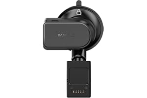 VANTRUE GPS Support à Ventouse de dashcam N5/N4 Pro avec Port USB de Type C et détecteur GPS (Vitesse, Position, itinéraire)