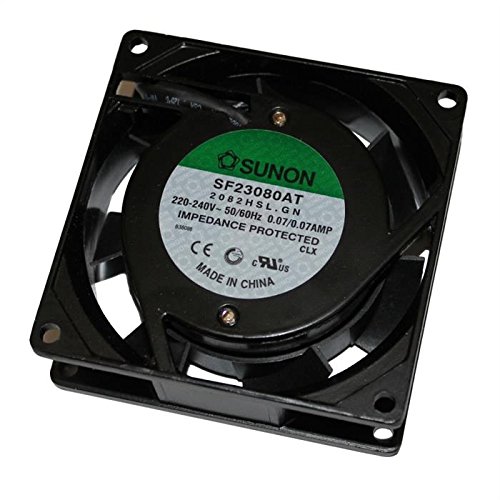 Fan/Ventilador 230V 14W 80x80x25mm 29m³/h 29dBA ; Sunon SF23080AT2082HSL