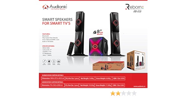 audionic party speakers