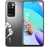 Xiaomi Redmi 10 - Smartphone 4+128GB, Display 6,5” FHD+ 90Hz, MediaTek Helio G88, quad camera AI 50MP, 5000mAh, Carbon Grey (