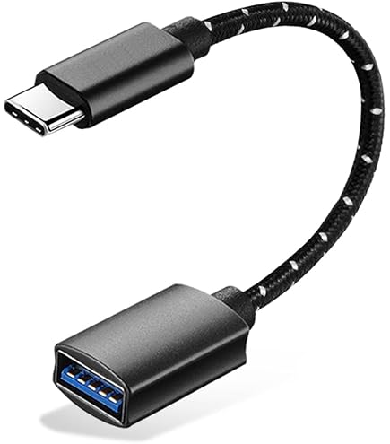 Câble Adaptateur OTG Micro USB Vers USB - Compatible Huawei Y6, Env. 15 Cm, Transfert Direct Vers Clé USB Sans PC - 4