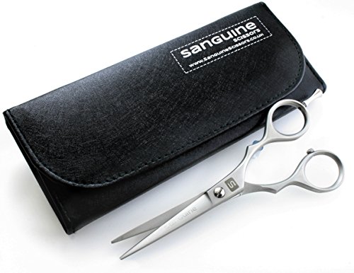 Hairdressing Scissors, Hair Scissors, for Bangs and Fringe Trimming , with Presentation Case