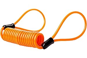 XINYUXUANXUAN Security Reminder Rope Durable Lock Reminder Cable Antitheft Disc Lock Reminder for Airport Train Station Hotel Library Garage Parking Lot