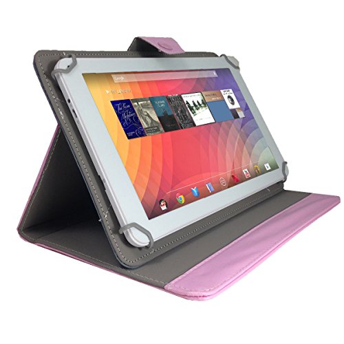Für XIDO 25,7 cm 10,1 Zoll Tablet PC Tasche mit Aufstellfunktion – Rosa - 2