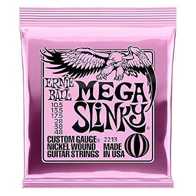 Ernie Ball Mega Slinky Nickel Wound Cordes de guitare électrique - 10.5-48