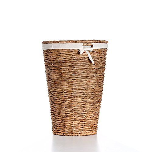 Casa Mina Wäschekorb Wäschebox Wäschesammler aus Wasserhyazinthe „Akita“ 54cm - 2