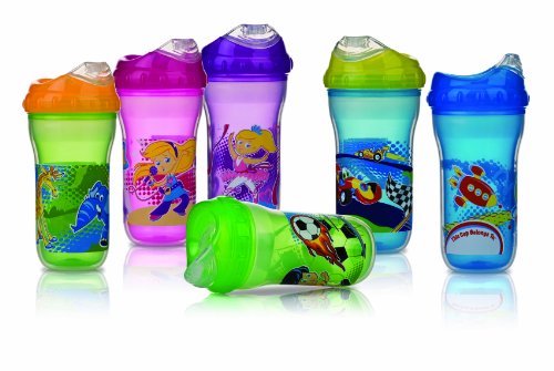 Nuby ID10036 ISO auslaufsicherer Trinkbecher "Ultra Cup" 270 ml, Sortiert