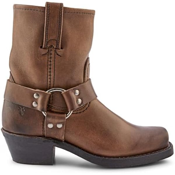 Frye Women's Harness 8r Mid Calf Boot, Cognac, 40-41 EU: Buy