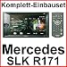Produktbild Sony XAV-W651BT Bluetooth USB CD DVD MP3 Autoradio 2-DIN Moniceiver Touchscreen Freisprecheinrichtung Einbauset für Mercedes SLK R171
