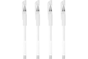 ‎FOMIYES FOMIYES Tattoo-Marker, Tattoo-Schablone, Stift, chirurgischer Hautmarker, für Augenbrauen, Lippen, Körperkunst, Tattoo-Piercing, Positionierung, permanentes Make-up, Weiß, 4 Stück