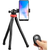 Coverzone Flexible Youtuber Twich ve Sosyal Medya Yayıncılar i&ccedil;in 30cm Ahtapot 360 Derece 320gr Selfie Telefon Tutucu Tripod 