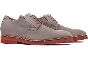 MASALTOS Scarpe con Rialzo per Uomo Che Aumentano l’Altezza Fino a 7 cm. Fabbricate in Pelle. Modello Corby A