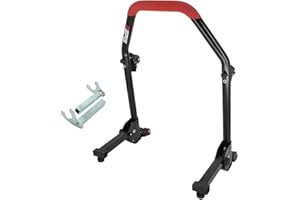 ‎SEFIS MOTO SEFIS M20U Motorradständer Set Hinterrad Motorradheber Serviceständer Heck Motorrad montageständer hinten Motorrad ständer Set Motorrad aufbocken klappbar (Racing (Haken))