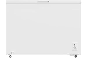 PKM GT300E Gefriertruhe/299 Liter Fassungsvermögen/41 dB/Dual Modus: Sowohl Kühlen als auch Gefrieren/Inklusive zusätzlichem Drahtkorb/4 Sterne Gefrierfach/Freistehend