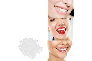DINGLONG HOME Adhésif pour prothèses en colle, pour le remplacement des dents défectueuses Réparation dentaire Dents en résine synthétique temporaires et fentes Faux dents Colle solide(5 grammes)