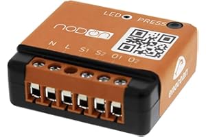 NodOn EnOcean SIN-2-2-01 podtynkowy 2-kanałowy moduł świetlny 2 x 1100 W pomarańczowy