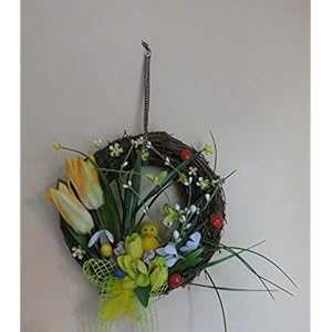 Wankranz Türkranz Ostern Frühling Tulpen Küken