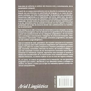 El español coloquial en la conversación (Ariel Linguistica)