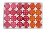 Box of 24 fantasy bath pearls - red berries trio