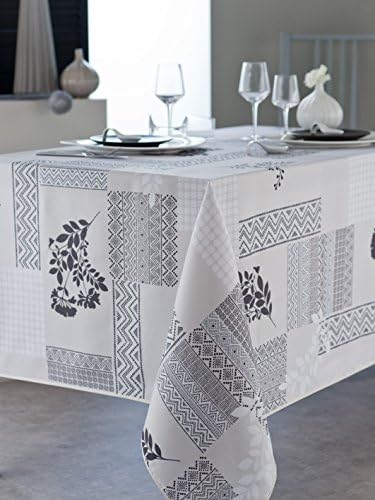 CALITEX Veracruz Rectangular Tablecloth 150 x 200 cm Polyester Grey